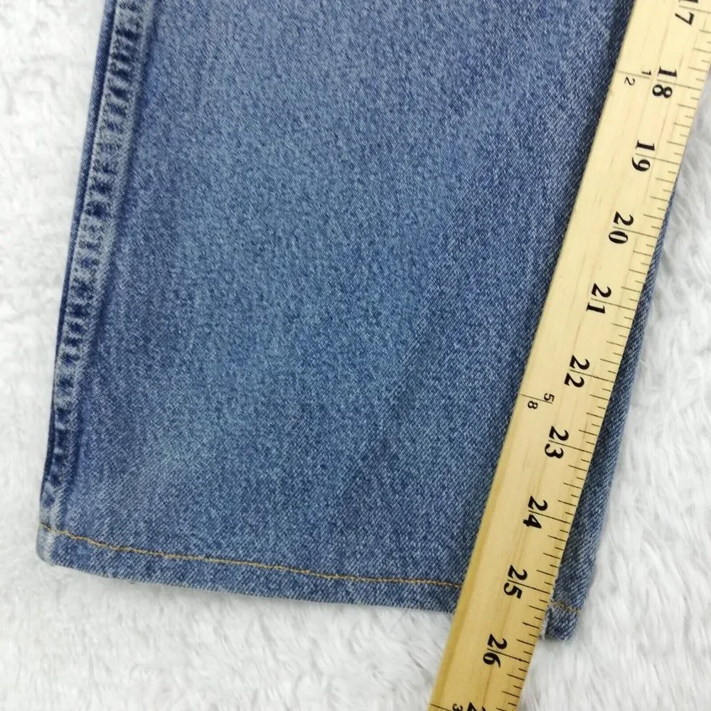 Cabela's‎ Mens Jeans Straight Roughneck Blue Denim Light Wash Workwear 38x26